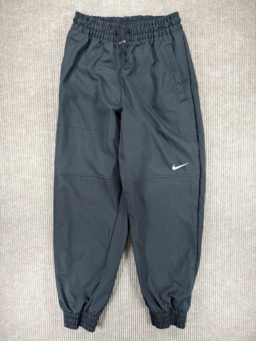 Nike Sportswear Womens Swoosh Woven Pants Black Joggers M